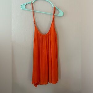 Roxy mini orange dress
